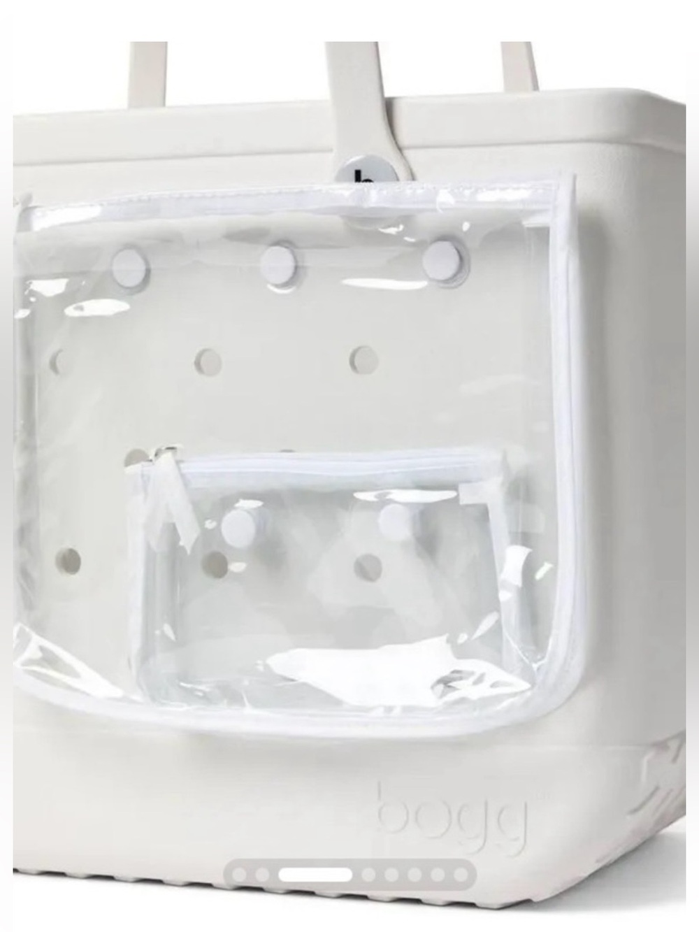 BOGG BAG Cream Small Tote with Vent Holes - Picture 3 of 5